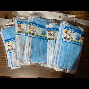 Kids Face Masks - 5 packs of 10